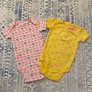 Two Carter’s Onsies